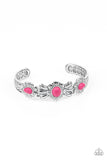 Winslow Walkabout - Pink Bracelet - Paparazzi Accessories Bracelet Bedazzle Me Pretty Mobile Fashion Boutique