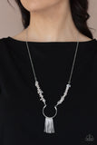 With Your ART and Soul - Pink Necklace - Paparazzi Accessories Necklace Bedazzle Me Pretty Mobile Fashion Boutique