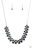 Won The Lottery - Blue Necklace - Paparazzi Accessories Necklace Bedazzle Me Pretty Mobile Fashion Boutique