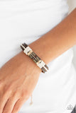 Wonderfully Woodsy - Brown Bracelet - Paparazzi Accessories Bracelet Bedazzle Me Pretty Mobile Fashion Boutique
