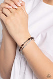 WOOD Luck - Brown Bracelet - Paparazzi Accessories Bracelet Bedazzle Me Pretty Mobile Fashion Boutique