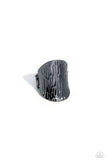Woodland Pixie - Black Ring - Paparazzi Accessories Ring Bedazzle Me Pretty Mobile Fashion Boutique