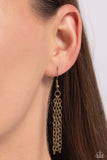 WOODnt Dream of It - Brass Necklace - Paparazzi Accessories Necklace Bedazzle Me Pretty Mobile Fashion Boutique