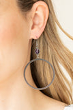 Work That Circuit - Purple Earrings - Paparazzi Accessories Earrings Bedazzle Me Pretty Mobile Fashion Boutique