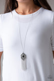 Work The ROAM - Black Necklace - Paparazzi Accessories Necklace Bedazzle Me Pretty Mobile Fashion Boutique