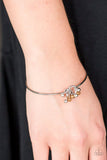 Works Like A GLEAM - Brown Bracelet - Paparazzi Accessories Bracelet Bedazzle Me Pretty Mobile Fashion Boutique