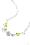 World GLASS Wonder - Purple Necklace - Paparazzi Accessories Necklace Bedazzle Me Pretty Mobile Fashion Boutique