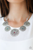 Written In The STAR LILIES - Multi Necklace - Paparazzi Accessories Necklace Bedazzle Me Pretty Mobile Fashion Boutique