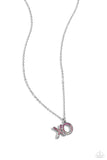XO Showcase - Pink Necklace - Paparazzi Accessories Necklace Bedazzle Me Pretty Mobile Fashion Boutique