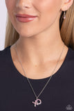 XO Showcase - Pink Necklace - Paparazzi Accessories Necklace Bedazzle Me Pretty Mobile Fashion Boutique