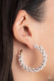 Yacht Royale - Gold Earrings - Paparazzi Accessories Earrings Bedazzle Me Pretty Mobile Fashion Boutique