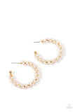 Yacht Royale - Gold Earrings - Paparazzi Accessories Earrings Bedazzle Me Pretty Mobile Fashion Boutique