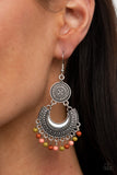 Yes I CANCUN - Multi Earrings - Paparazzi Accessories Earrings Bedazzle Me Pretty Mobile Fashion Boutique