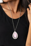 You Dropped This - Pink Necklace - Paparazzi Accessories Necklace Bedazzle Me Pretty Mobile Fashion Boutique