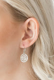 Your Own Free WHEEL - Silver Necklace - Paparazzi Accessories Necklace Bedazzle Me Pretty Mobile Fashion Boutique