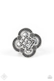 Your Royal Rogue-ness - Silver Ring - Paparazzi Accessories Ring Bedazzle Me Pretty Mobile Fashion Boutique