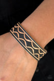 Zion Horizon - Black Bracelet - Paparazzi Accessories Bracelet Bedazzle Me Pretty Mobile Fashion Boutique